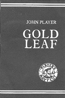 JOHN PLAYER GOLD LEAF PLAYER'S NAVY CUT