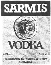 SARMIS VODKA