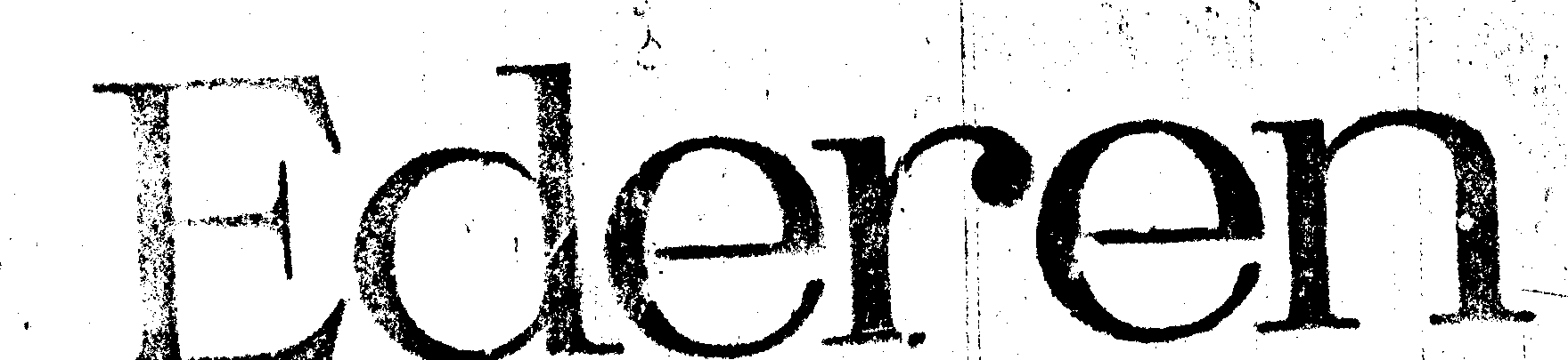 EDEREN