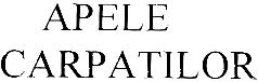 APELE CARPATILOR
