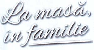 La masă, în familie