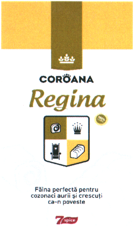 COROANA Regina 7 spice Făina perfectă pentru cozonaci aurii şi crescuţi ca-n poveste