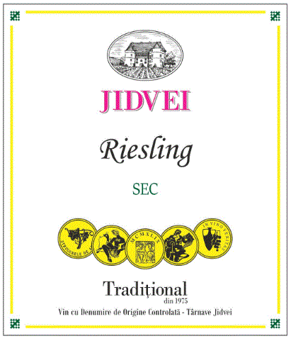 JIDVEI Tradiţional Riesling SEC