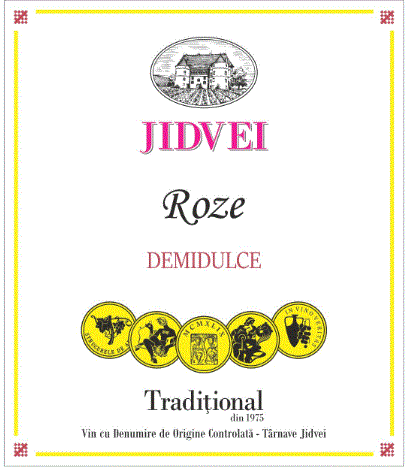 JIDVEI Tradiţional Roze DEMIDULCE