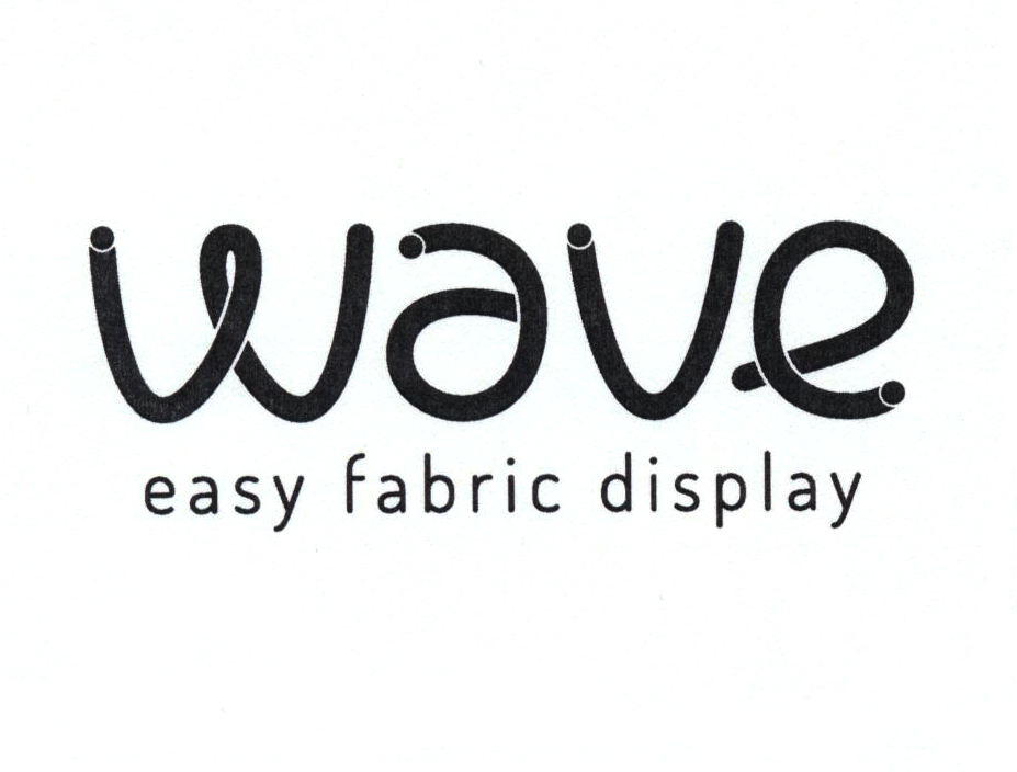 wave easy fabric display