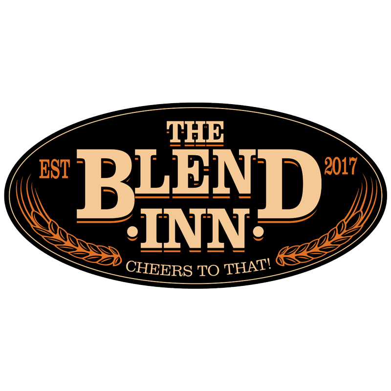 THE BLEND INN EST 2017 CHEERS TO THAT!