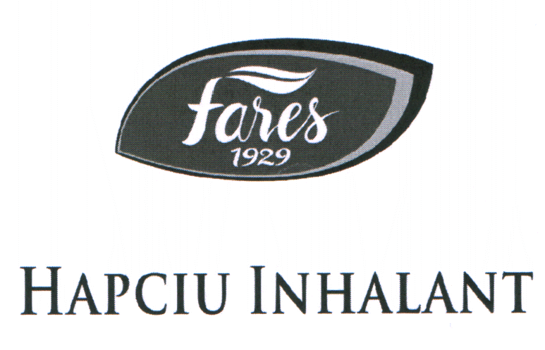 fares 1929 HAPCIU INHALANT