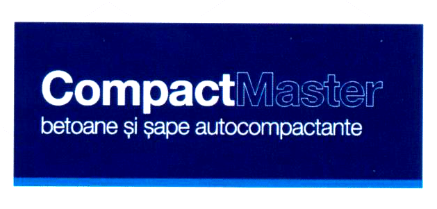 CompactMaster betoane şi şape autocompactante