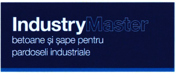 IndustryMaster betoane şi şape pentru pardoseli industriale