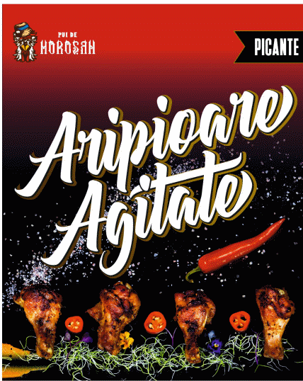ARIPIOARE AGITATE PUI DE MOROȘAN
