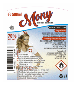 MONY ALCOOL SANITAR
