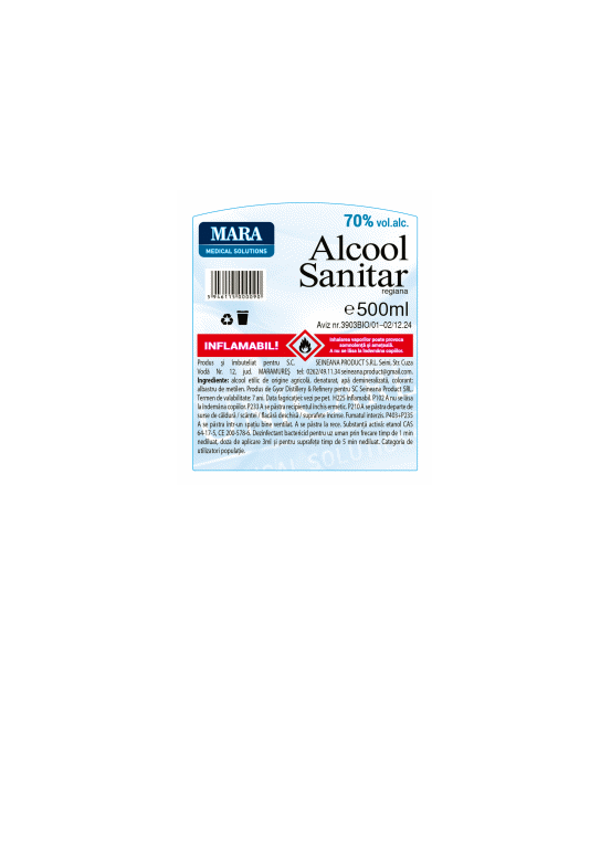 MARA ALCOOL SANITAR