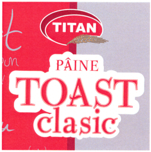 TITAN PÂINE TOAST clasic