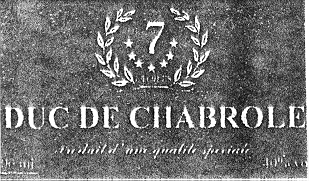 DUC DE CHABROLE