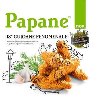 Papane 18 GUJOANE FENOMENALE Nu mai încăpem în pesmetul crocant la cât de gustoase și pline de talent suntem