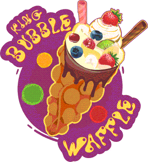KING BUBBLE WAFFLE
