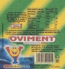 OVIDIU OVIMENT MENTOLATE