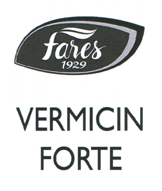 Fares 1929 VERMICIN FORTE