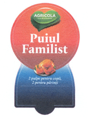 Puiul Familist 2 pulpe pentru copii 2 pentru părinți