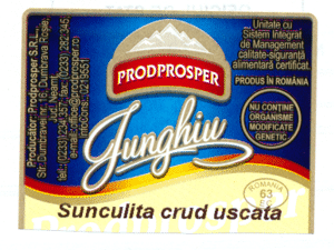 PRODPROSPER Junghiu Sunculita crud uscata