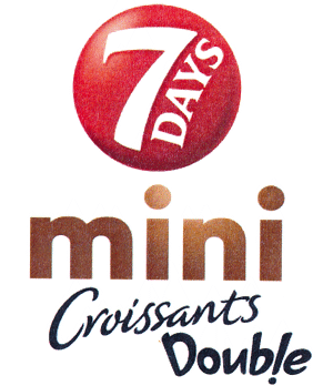 7 DAYS mini Croissants Doub!e