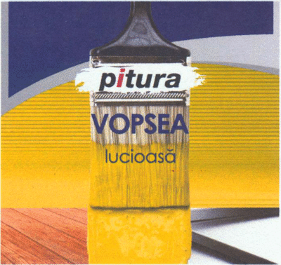 pitura VOPSEA lucioasă