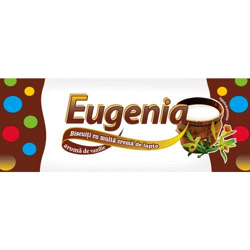 Eugenia Biscuiţi cu multă cremă de lapte aromă de vanilie