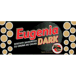 Eugenia DARK BISCUIȚI SANDWICH CU CREMĂ DE CACAO
