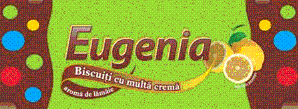 Eugenia Biscuiţi cu multă cremă aromă de lămâie