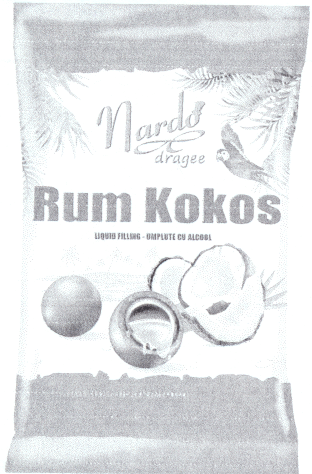 Nardo dragee Rum Kokos