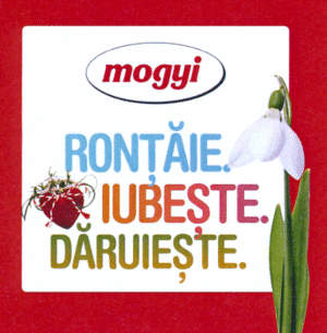 mogyi RONȚĂIE. IUBEȘTE. DĂRUIEȘTE.