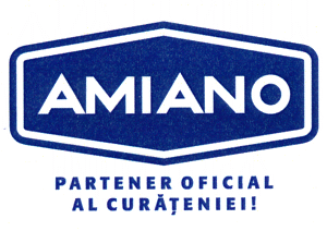 AMIANO PARTENER OFICIAL AL CURĂȚENIEI!