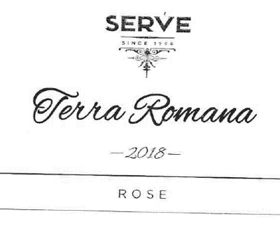 SERVE SINCE 1994 Terra Romana 2018 ROSE