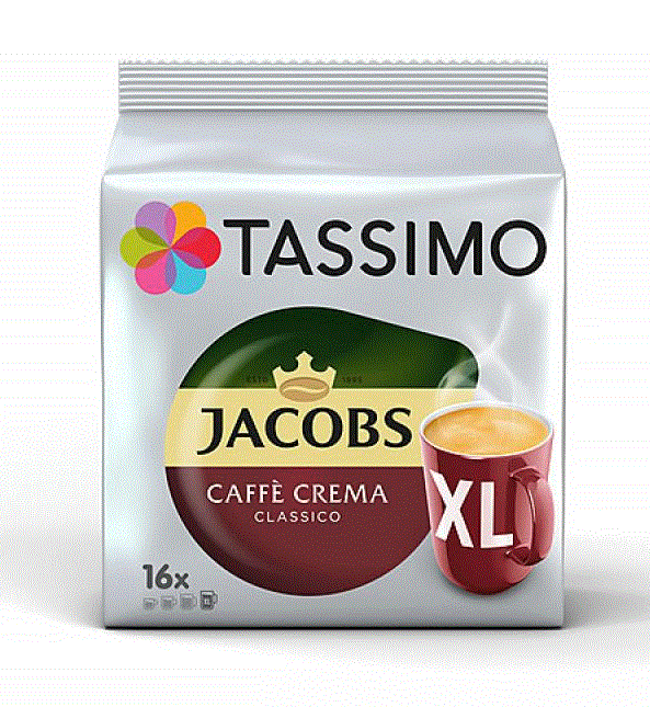 TASSIMO JACOBS CAFFÈ CREMA CLASSICO XL