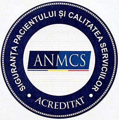 ACREDITAT ANMCS SIGURANȚA PACIENTULUI ȘI CALITATEA SERVICIILOR