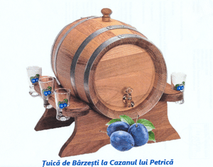 Țuică de Bârzești la Cazanul lui Petrică