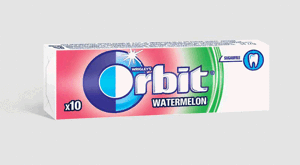 Wrigley’s Orbit Watermelon Sugarfree
