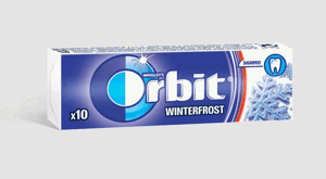 Wrigley’s Orbit Winterfrost Sugarfree