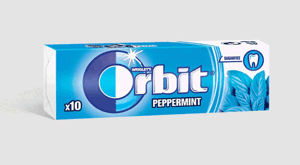 Wrigley’s Orbit Peppermint Sugarfree