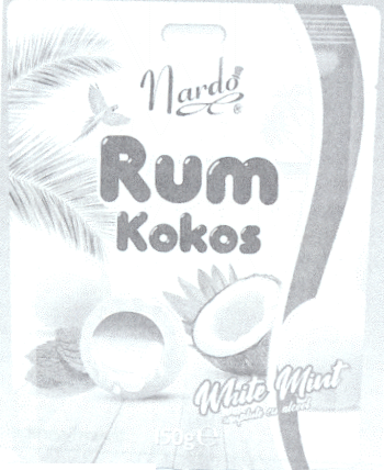 NARDO Rum Kokos White Mint umplute cu alcool