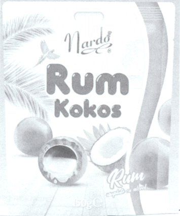 NARDO Rum Kokos Rum umplute cu alcool