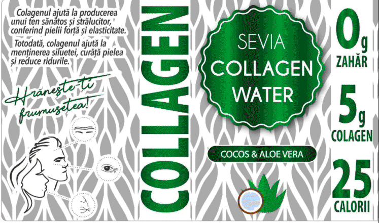 SEVIA COLLAGEN WATER COCOS & ALOE VERA COLLAGEN Hrănește-ți frumusețea!
