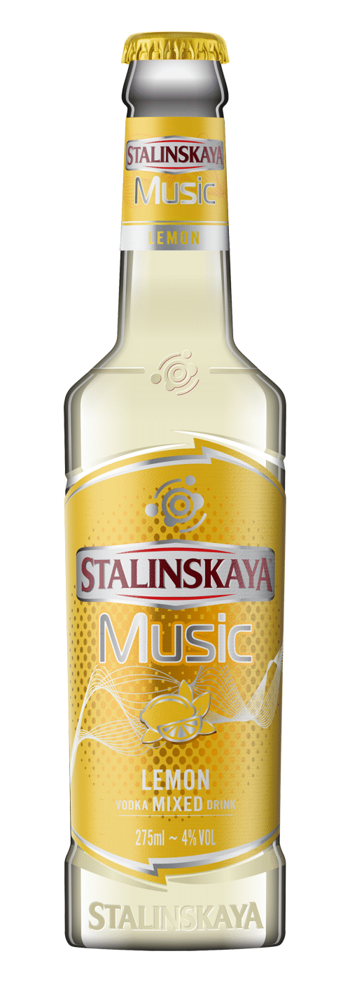 STALINSKAYA Music LEMON VODKA MIXED DRINK