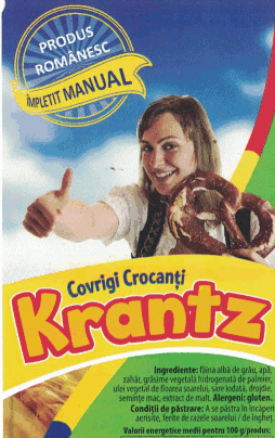 Krantz Covrigi Crocanți PRODUS ROMÂNESC ÎMPLETIT MANUAL