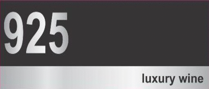 925 luxury wine