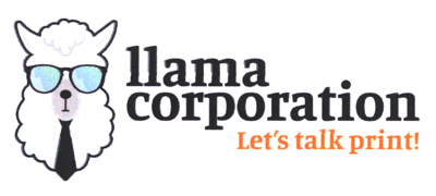 llama corporation Let's talk print!