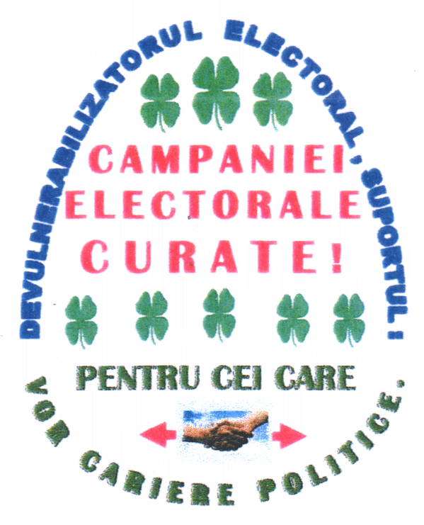 DEVULNERABILIZATORUL ELECTORAL, SUPORTUL: CAMPANIEI ELECTORALE CURATE ! PENTRU CEI CARE VOR CARIERE POLITICE