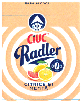 CIUC Radler CITRICE ȘI MENTĂ FĂRĂ ALCOOL