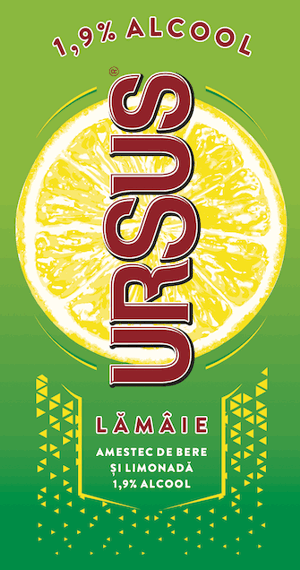 URSUS LĂMÂIE AMESTEC DE BERE ŞI LIMONADĂ