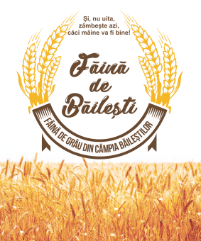 Făină de Băileşti Şi nu uita, zâmbeşte azi, căci mâine va fi bine! FĂINĂ DE GRÂU DIN CÂMPIA BAILEŞTILOR